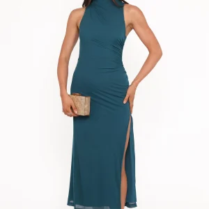Hayven Midi Dress - Teal(XS)
